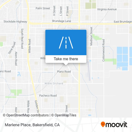 Marlene Place map