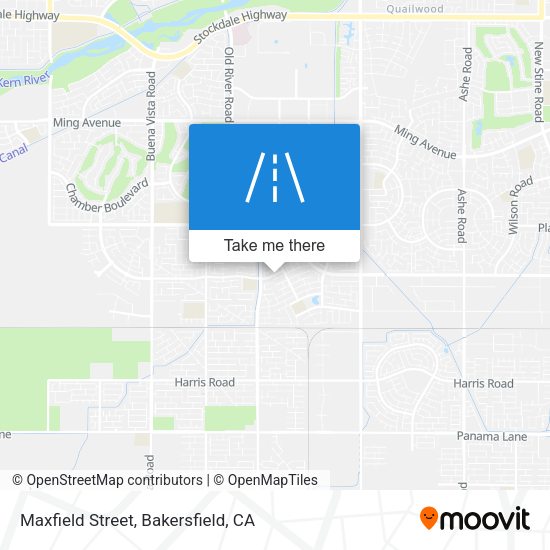 Mapa de Maxfield Street