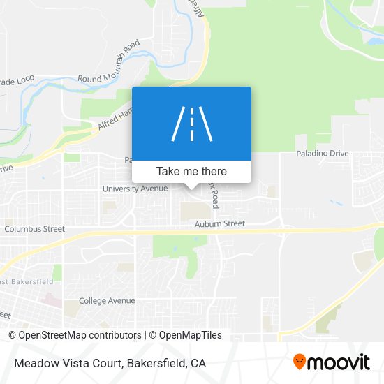Meadow Vista Court map