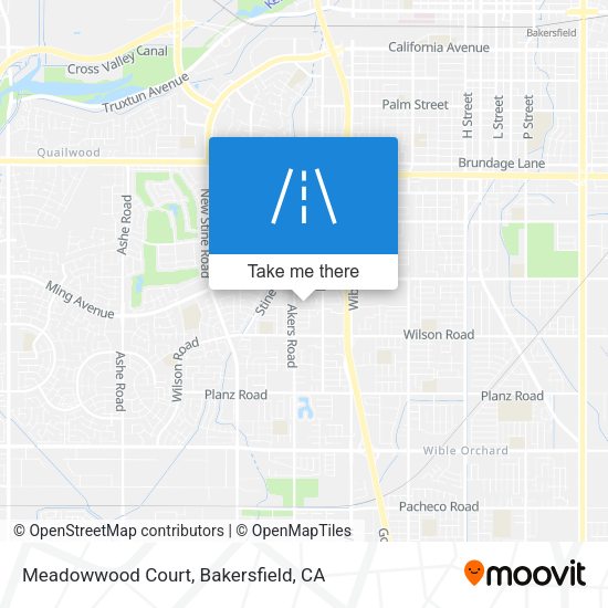 Meadowwood Court map