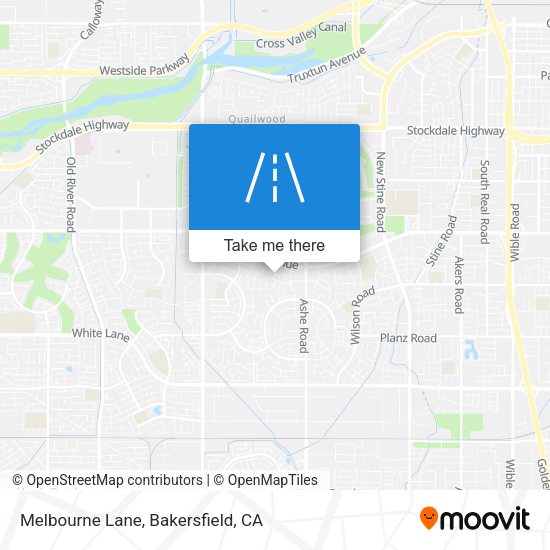 Mapa de Melbourne Lane