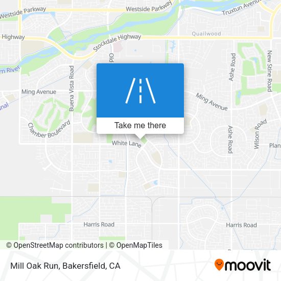 Mill Oak Run map