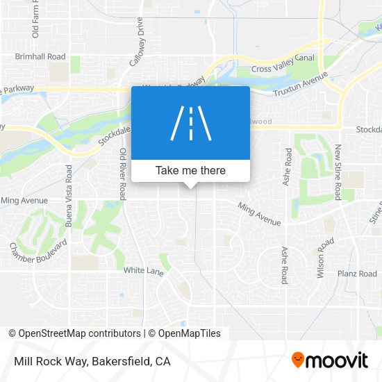 Mill Rock Way map