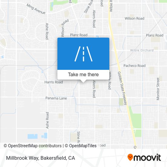 Mapa de Millbrook Way