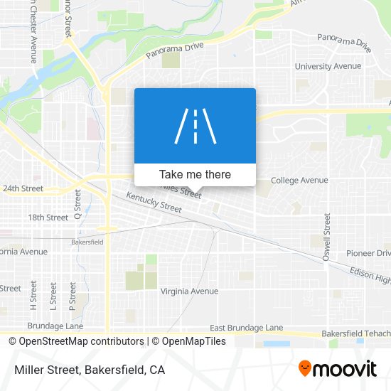 Mapa de Miller Street