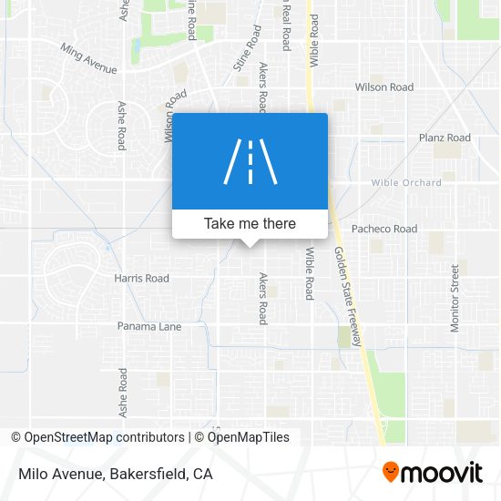 Mapa de Milo Avenue
