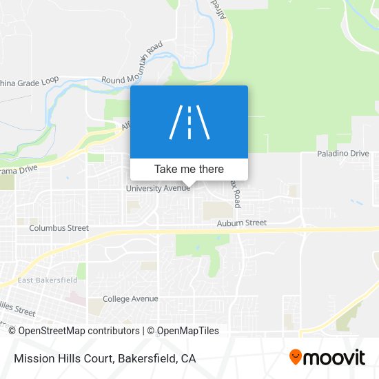 Mapa de Mission Hills Court