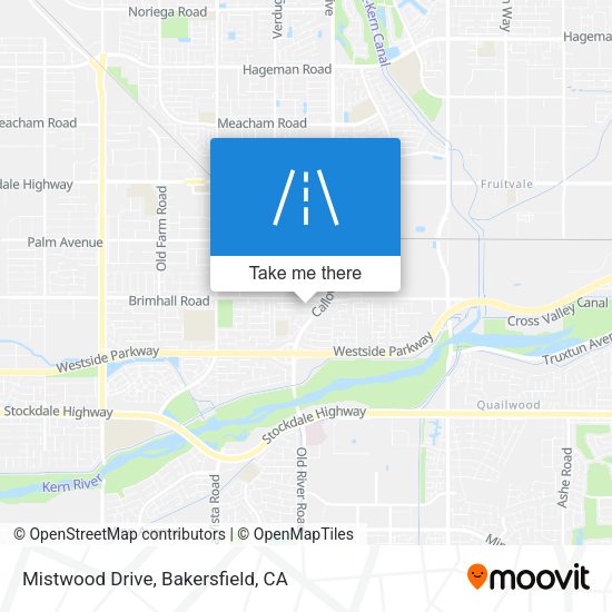 Mapa de Mistwood Drive