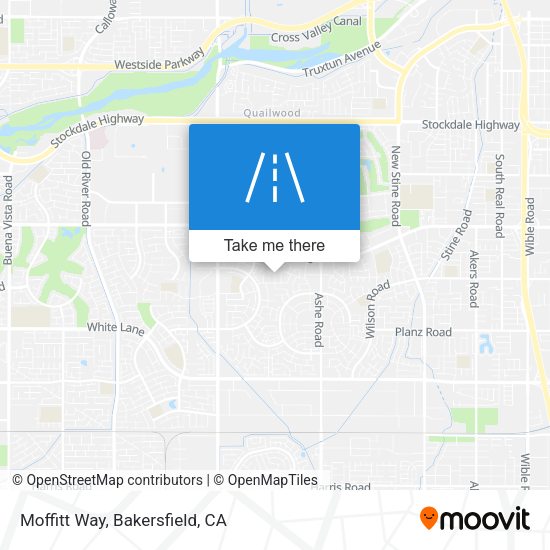 Mapa de Moffitt Way