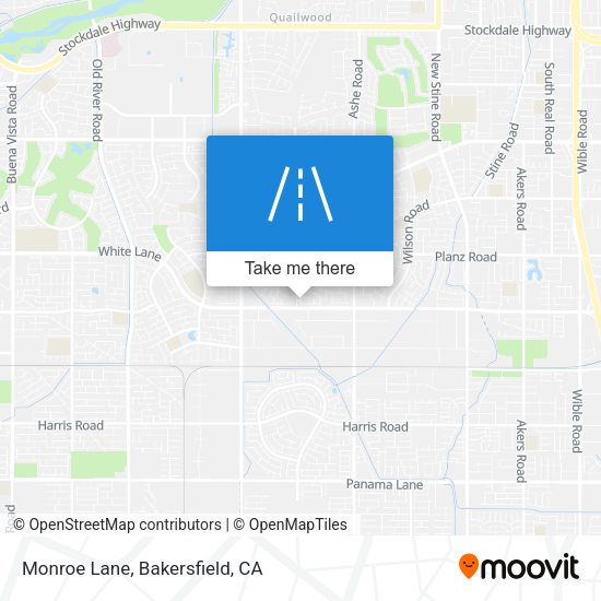 Mapa de Monroe Lane