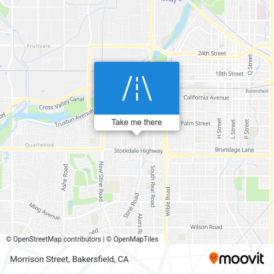 Mapa de Morrison Street