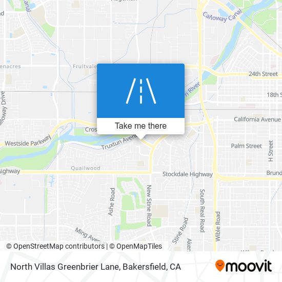 Mapa de North Villas Greenbrier Lane