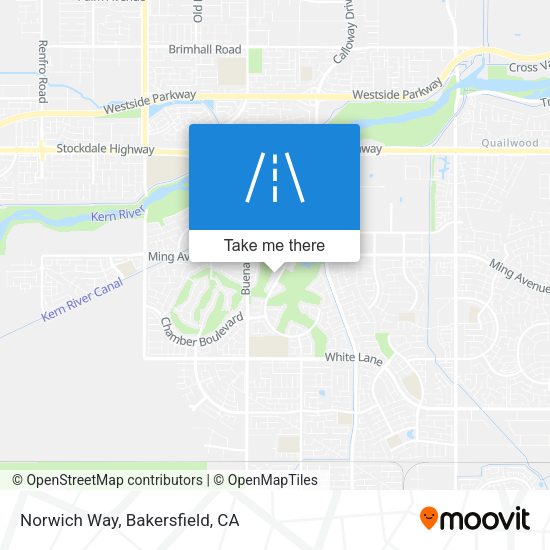 Norwich Way map