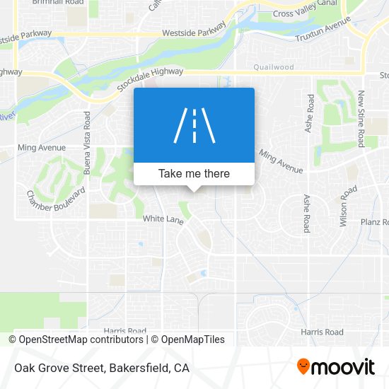 Mapa de Oak Grove Street