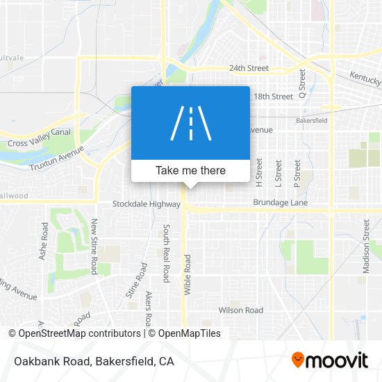 Mapa de Oakbank Road