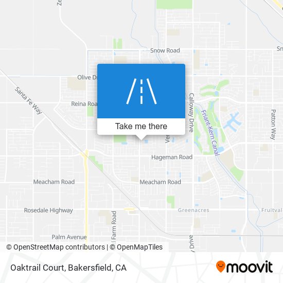 Oaktrail Court map