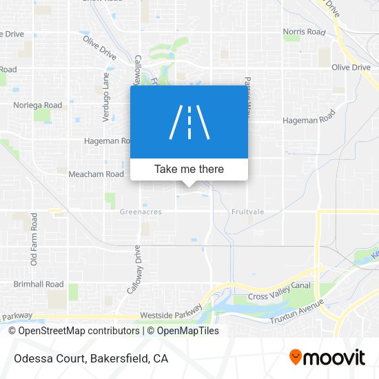 Odessa Court map