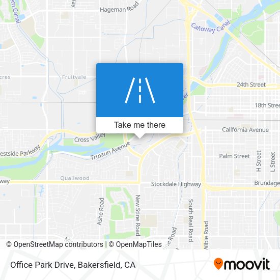Office Park Drive map