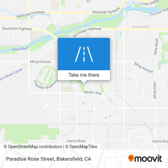 Mapa de Paradise Rose Street