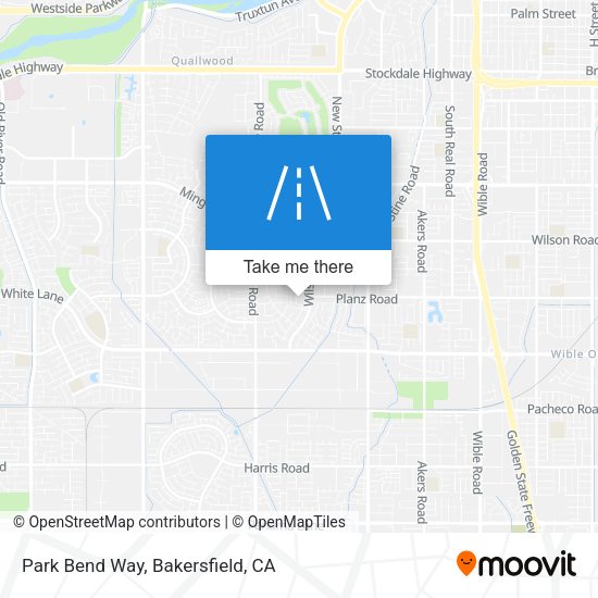 Mapa de Park Bend Way