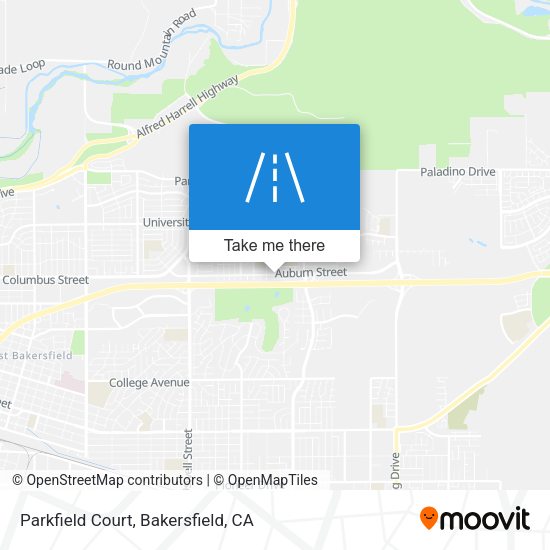 Mapa de Parkfield Court