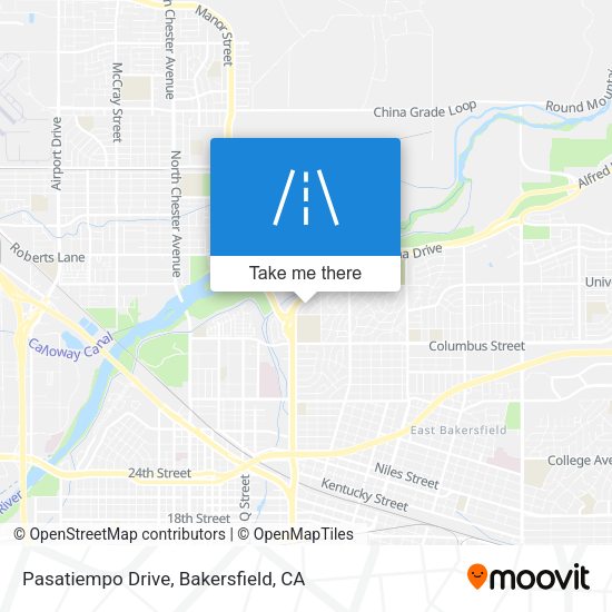 Mapa de Pasatiempo Drive