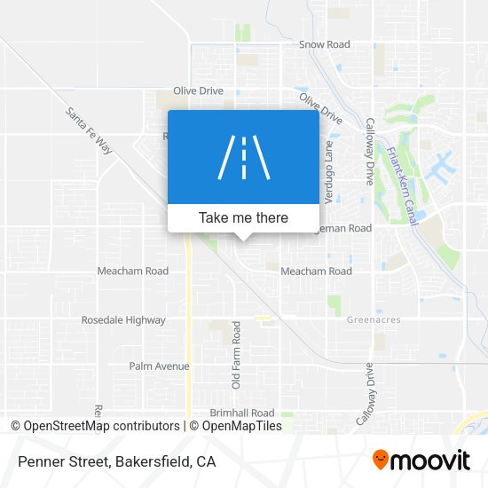 Penner Street map