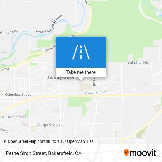 Petite Sirah Street map
