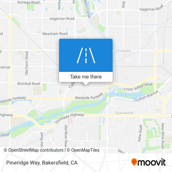Mapa de Pineridge Way
