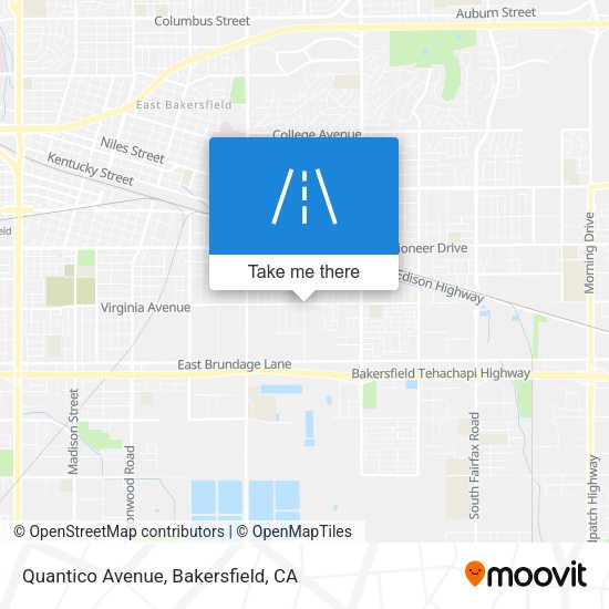 Quantico Avenue map
