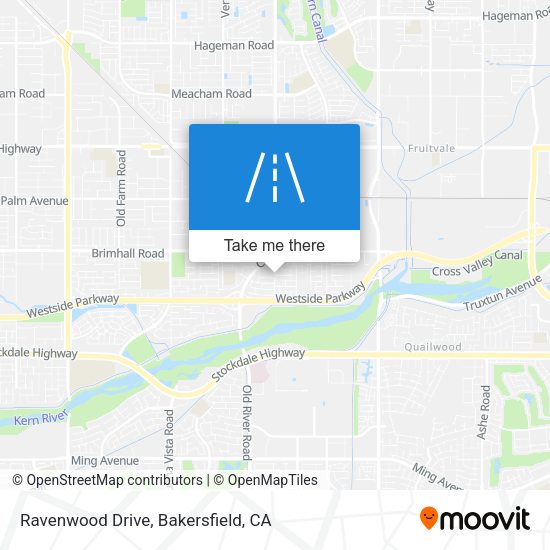Ravenwood Drive map