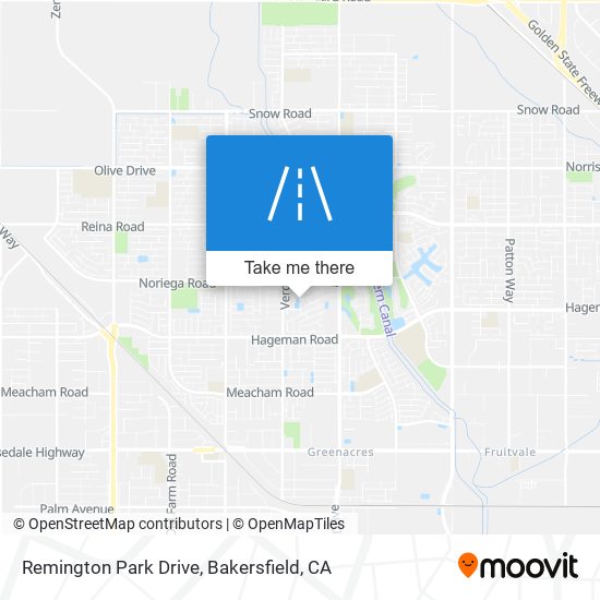 Remington Park Drive map