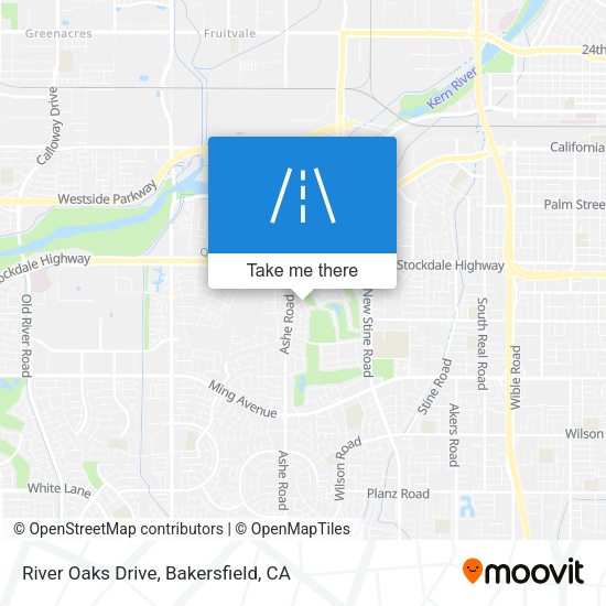 Mapa de River Oaks Drive