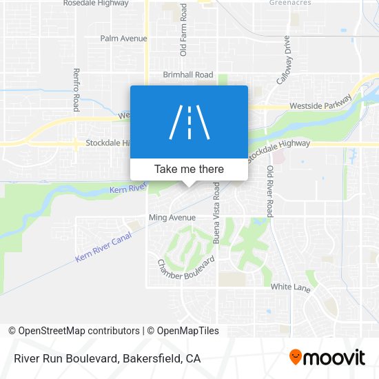 River Run Boulevard map
