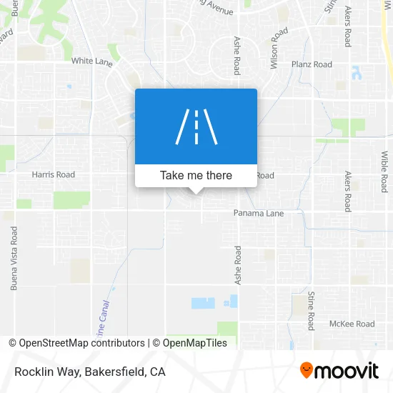 Rocklin Way map