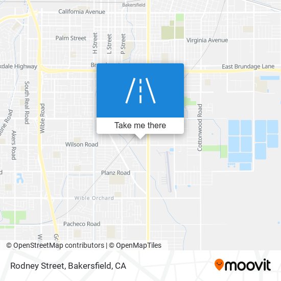 Rodney Street map