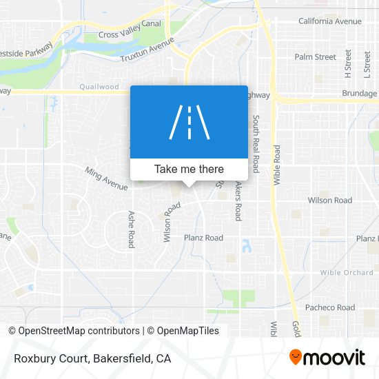 Roxbury Court map