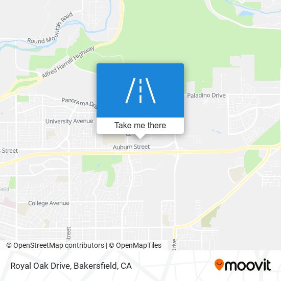 Royal Oak Drive map