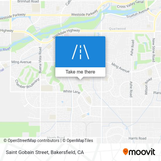 Mapa de Saint Gobain Street