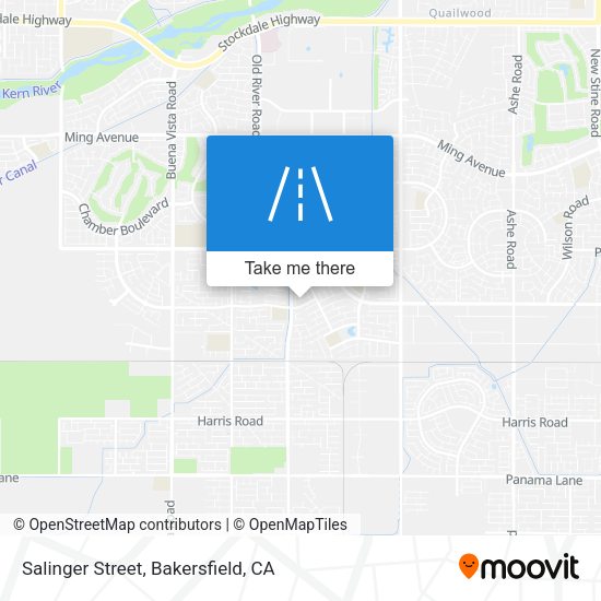 Salinger Street map