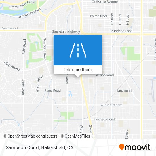 Sampson Court map