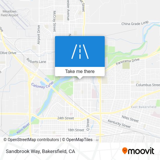 Sandbrook Way map