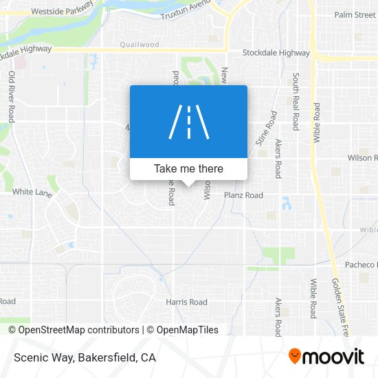 Scenic Way map