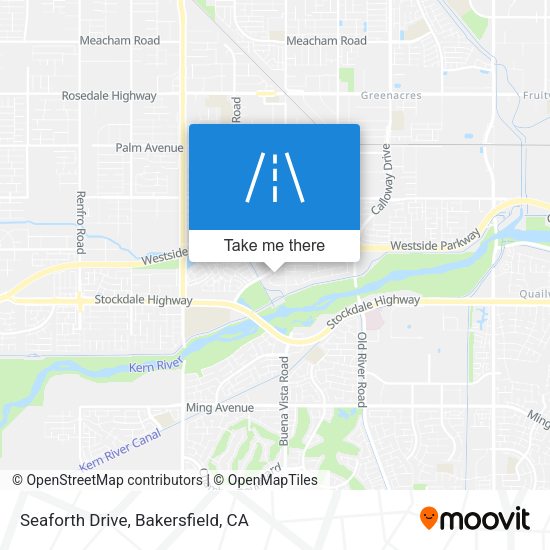 Seaforth Drive map