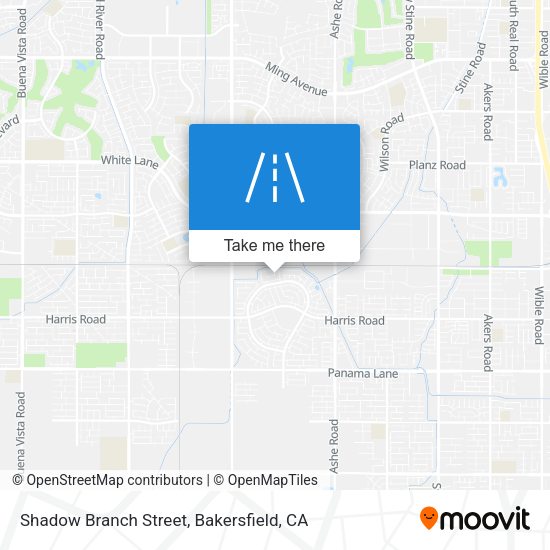 Shadow Branch Street map