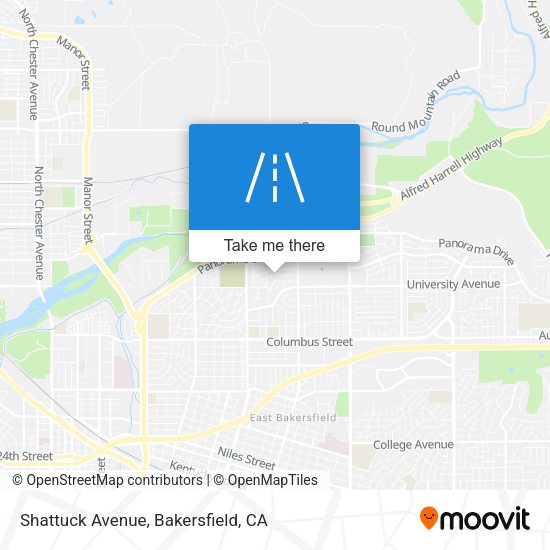 Shattuck Avenue map