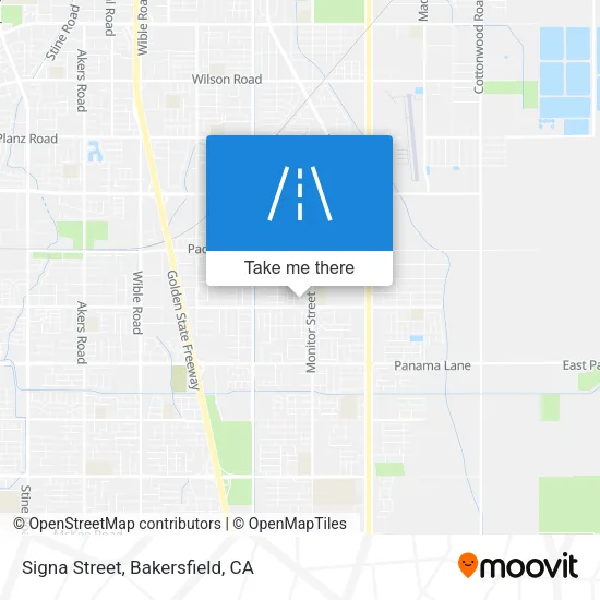 Signa Street map
