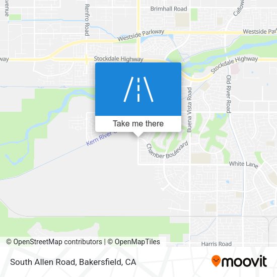 Mapa de South Allen Road