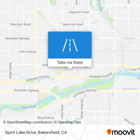 Spirit Lake Drive map