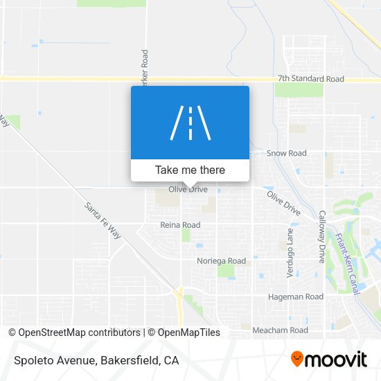 Mapa de Spoleto Avenue